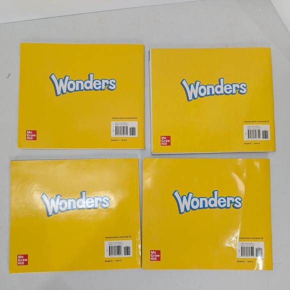 McGraw Hill Wonders Reading/Writing Companion Grade K | Units 1–4 Workbook Set - Picture 5 of 11